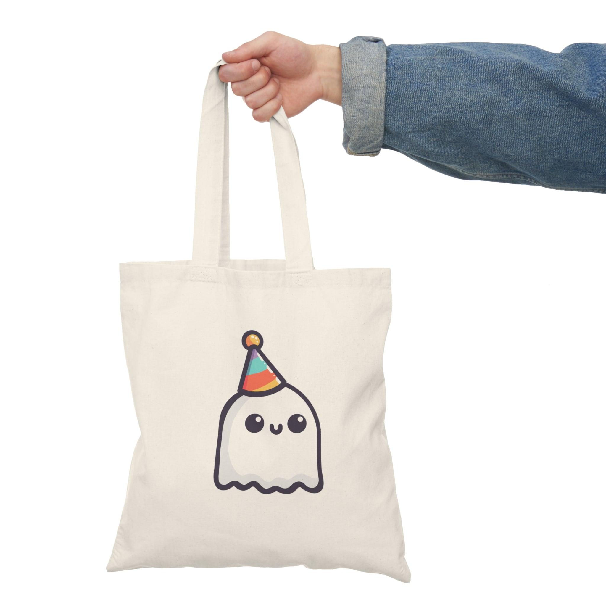 Party Ghost Tote Bag – Funny Halloween Bag