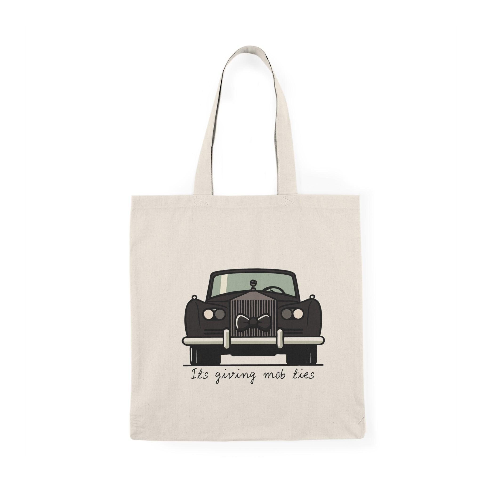 "It's Giving Mob Ties" Tote Bag – Rolls Royce Chic