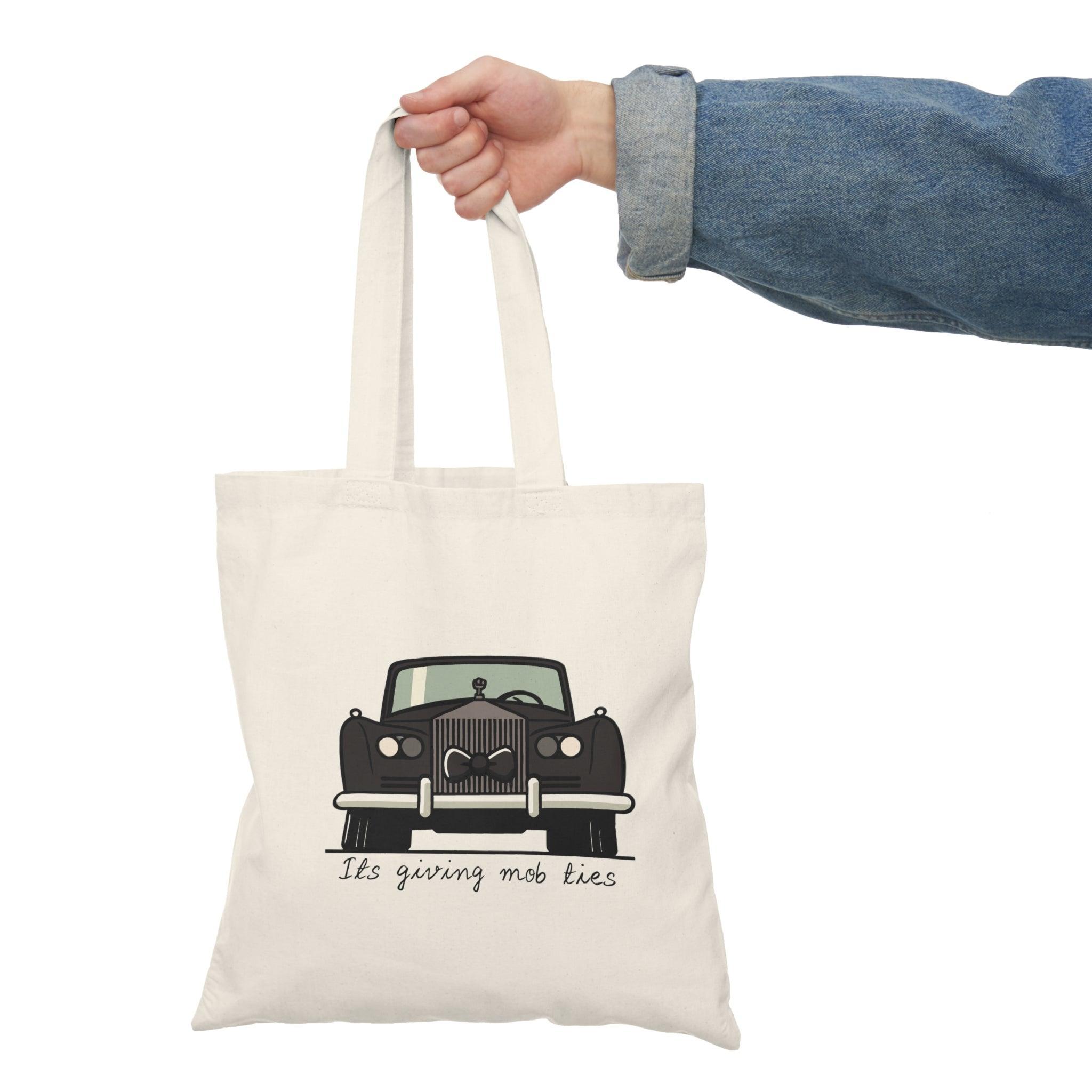 "It's Giving Mob Ties" Tote Bag – Rolls Royce Chic