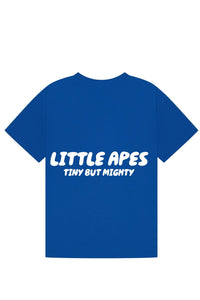 Little Apes Tiny But Mighty Tee - Royal Blue