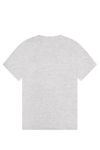 Little Apes My Dad Can't Lift Tee - Sports Grey/White