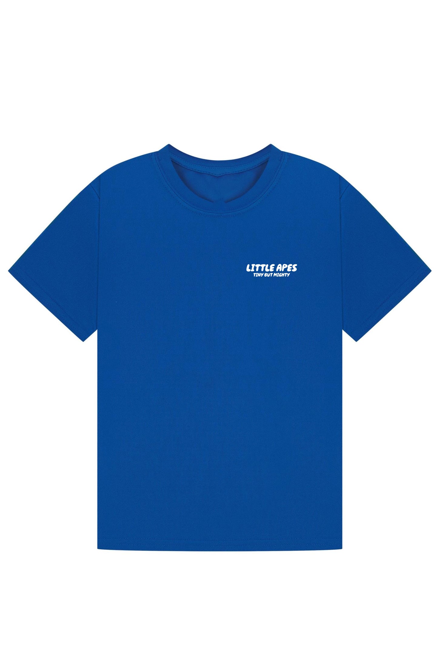 Little Apes Tiny But Mighty Tee - Royal Blue