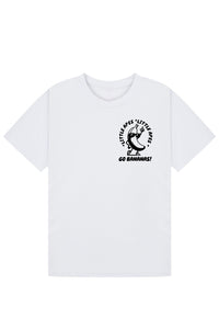 Little Apes Go Bananas Tee - White