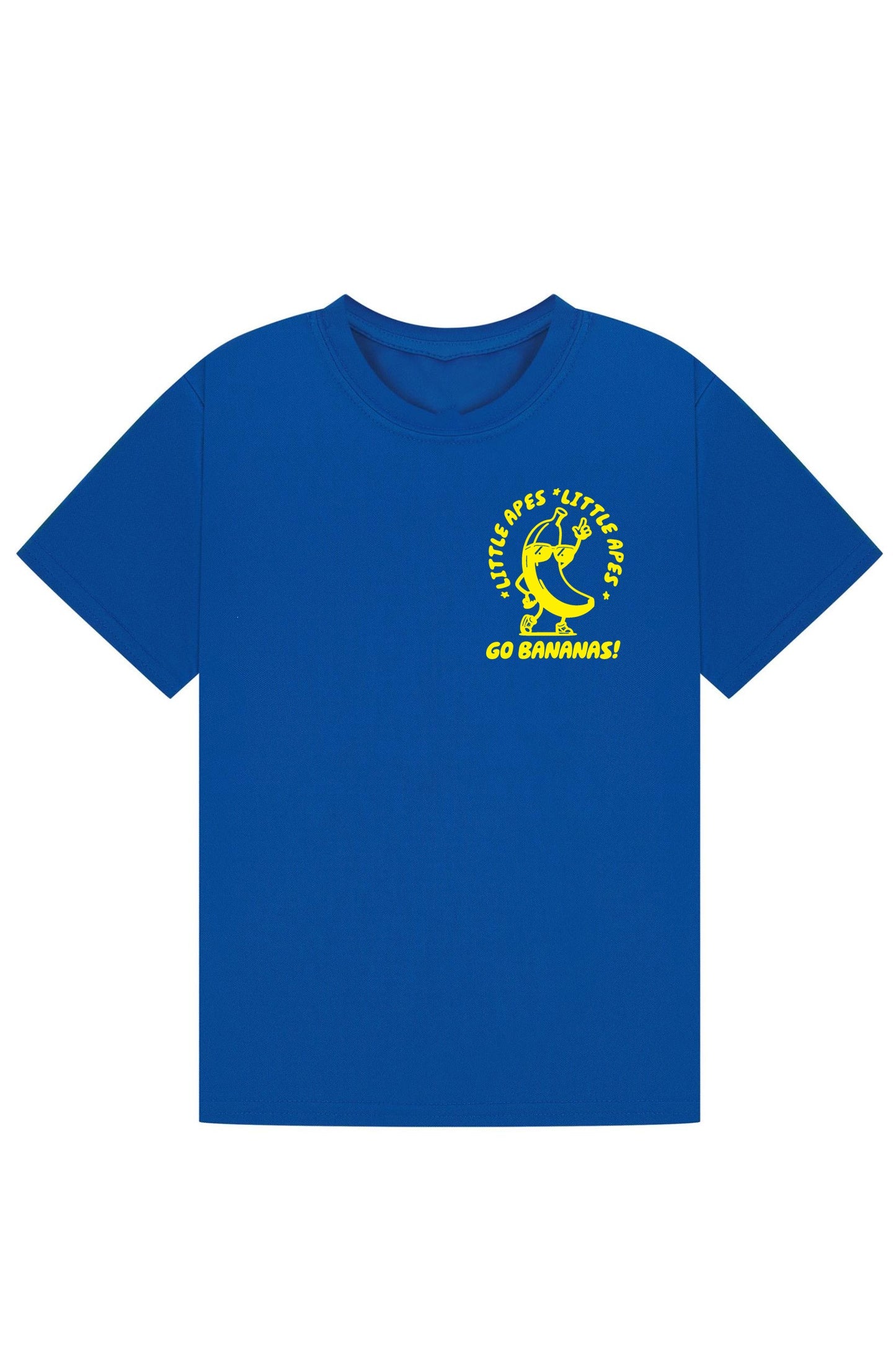 Little Apes Go Bananas Tee - Royal Blue