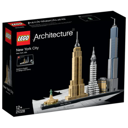 Lego Architecture 21028 New York City Skyline Model for Ages 12 and Up