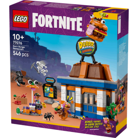 Lego Fortnite 77076 Durrr Burger Restaurant Playset for Ages 10 and Up