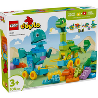 Lego Duplo Town 10451 3 in 1 Dinosaurs on Wheels Set for Ages 3 and Up
