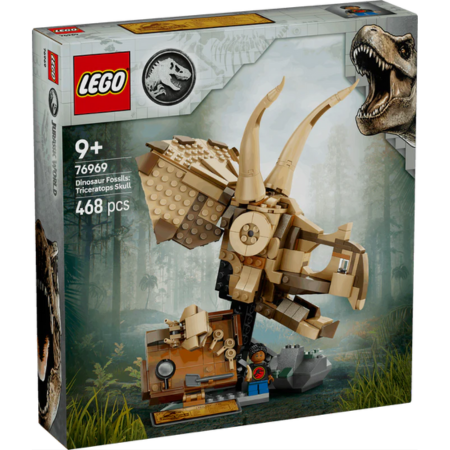 Lego Jurassic World 76969 Dinosaur Fossils: Triceratops Skull Ages 9+