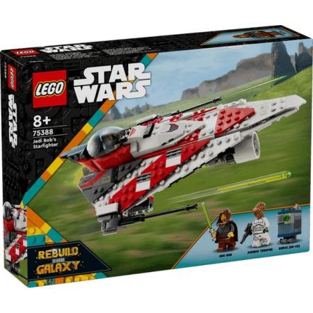 Lego Star Wars 75388 Jedi Bob's Starfighter Playset for Ages 8 and Up