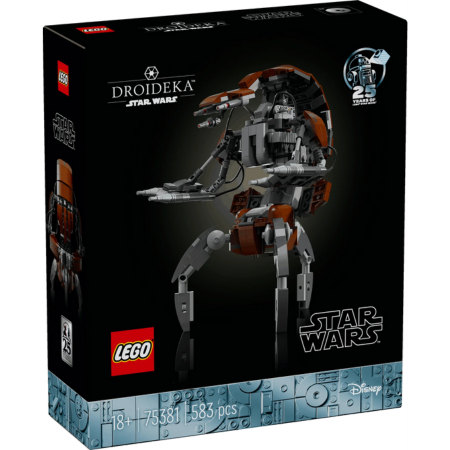 Lego Star Wars 75381 Droideka 25th Anniversary Set for Adults Ages 18+