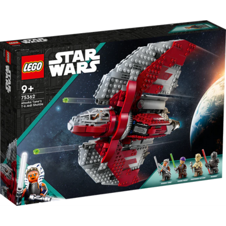 Lego Star Wars 75362 Ahsoka Tano’s T-6 Jedi Shuttle for Ages 9 and Up