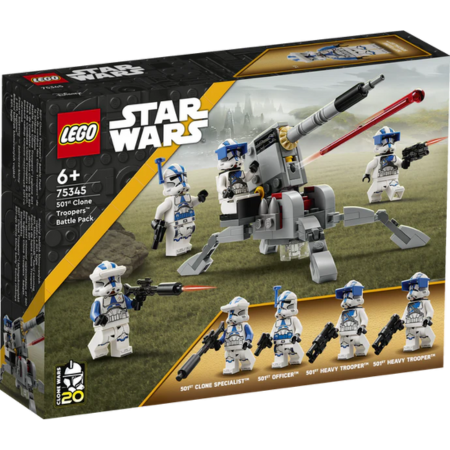 Lego Stars Wars 75345 501st Clone Troopers Battle Pack for Ages 6 & Up