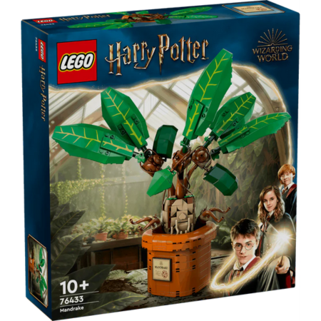 Lego Harry Potter 76433 Mandrake Buildable Playset for Ages 10 and Up