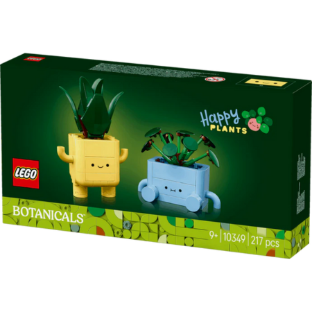 Lego Botanicals 10349 Happy Plants Toy Building Kit for Ages 9 and Up