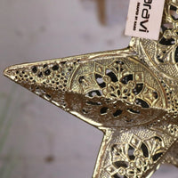 Varnika Metal Hanging Star Decoration Gold