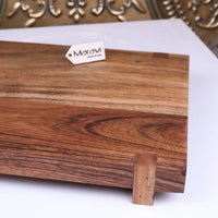 Velora Acacia Wood Serving Board - 45cm Stylish Entertaining Essential