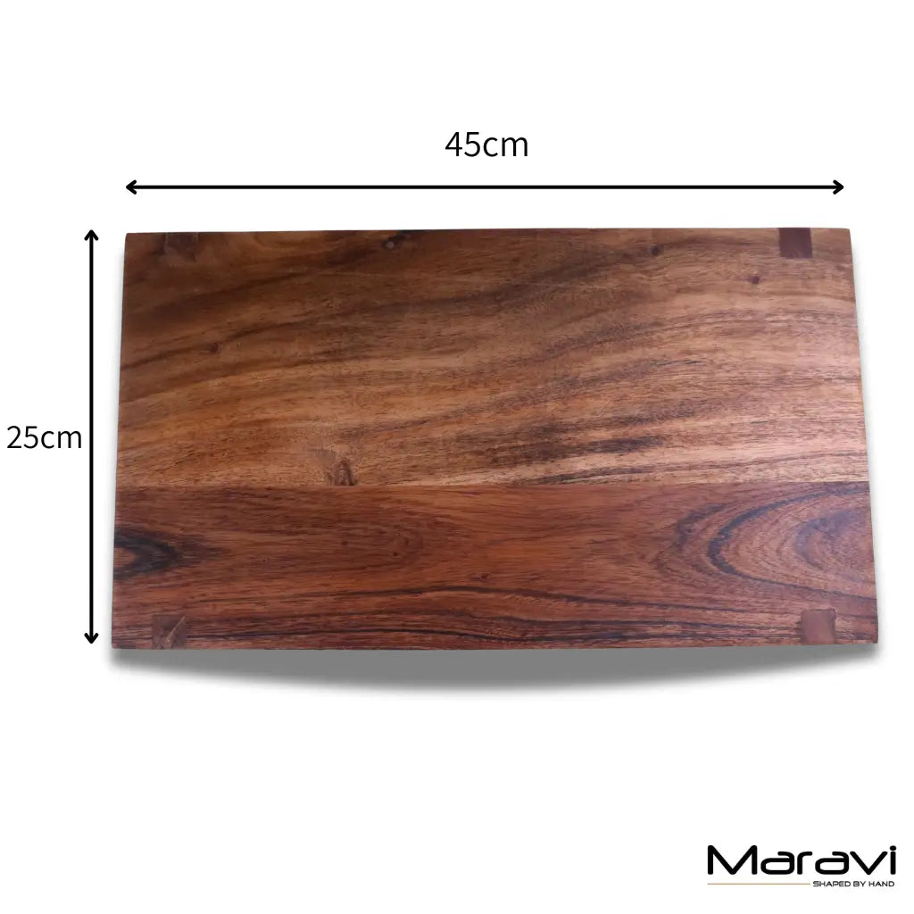 Velora Wooden Serving Board Acacia Wood 45cm