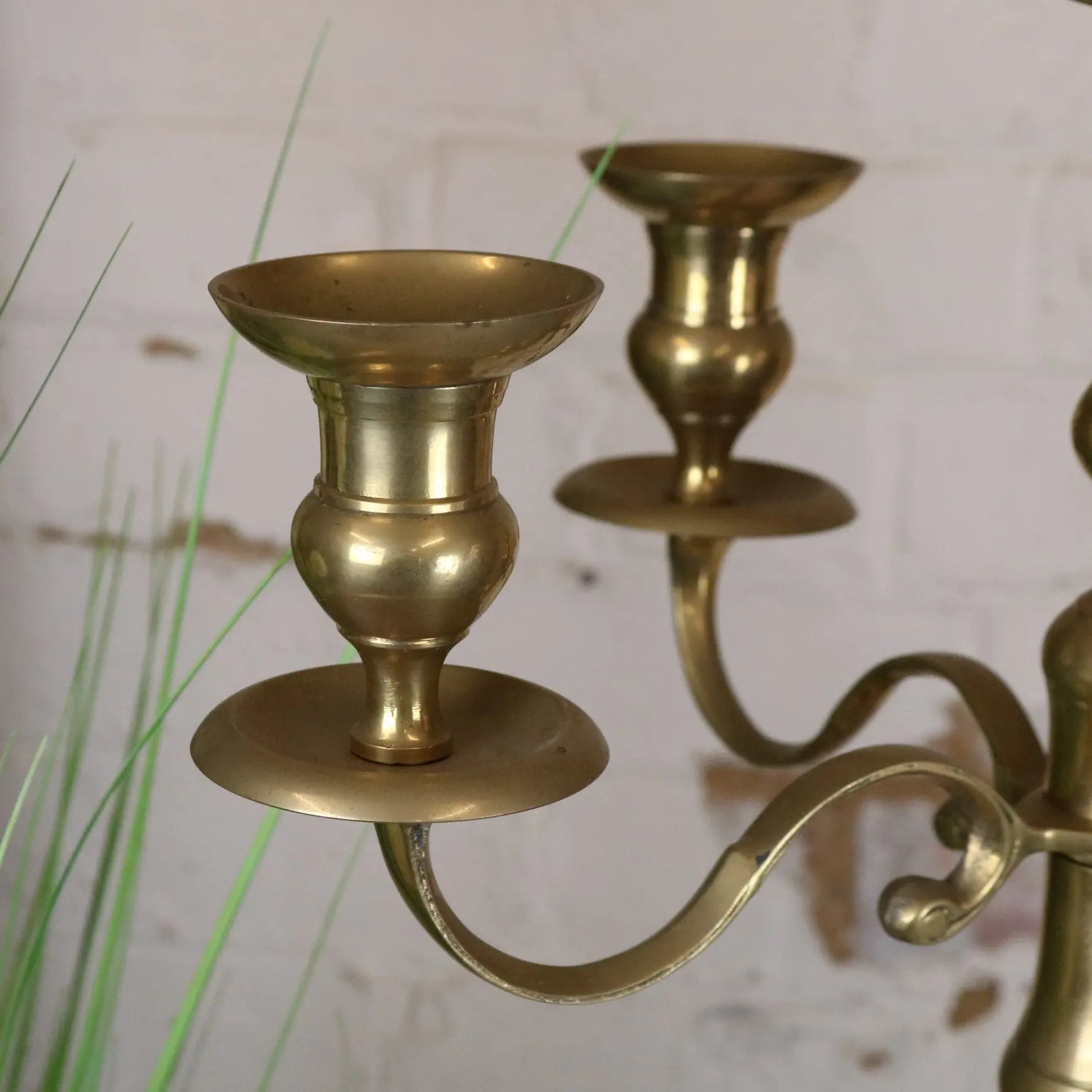 Vintage 100cm Brass Candelabra for Timeless Elegance