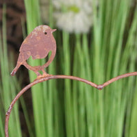 Virala Heart Shaped Bird Feeder with Rusty Metal Finish