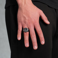 Vitruvian Signet Ring (Silver)