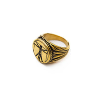 Vitruvian Signet Ring (Gold)