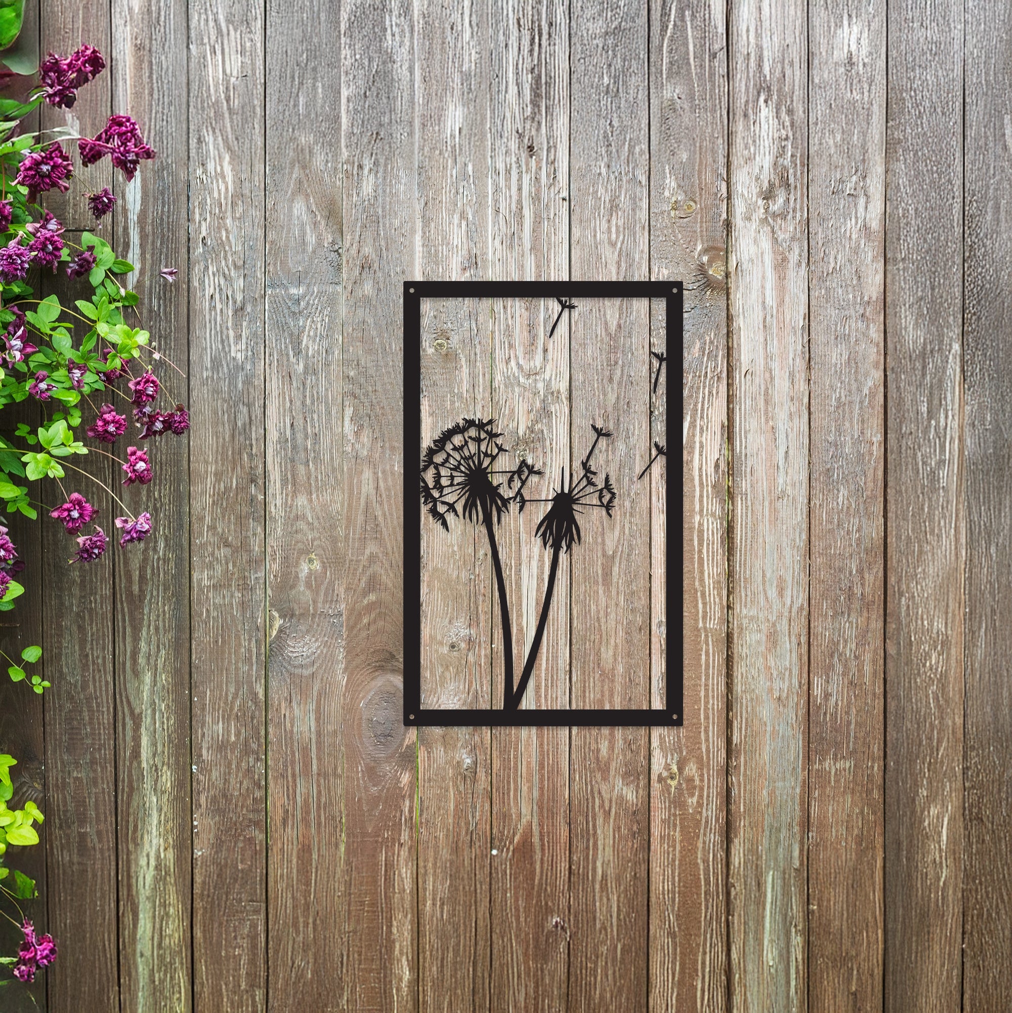 Dandelion in the Wind, SunCatcher Acrylic Wall Art Design