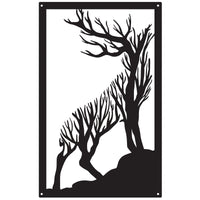 Roaring Stag, SunCatcher Wall Art Highland Stag Design