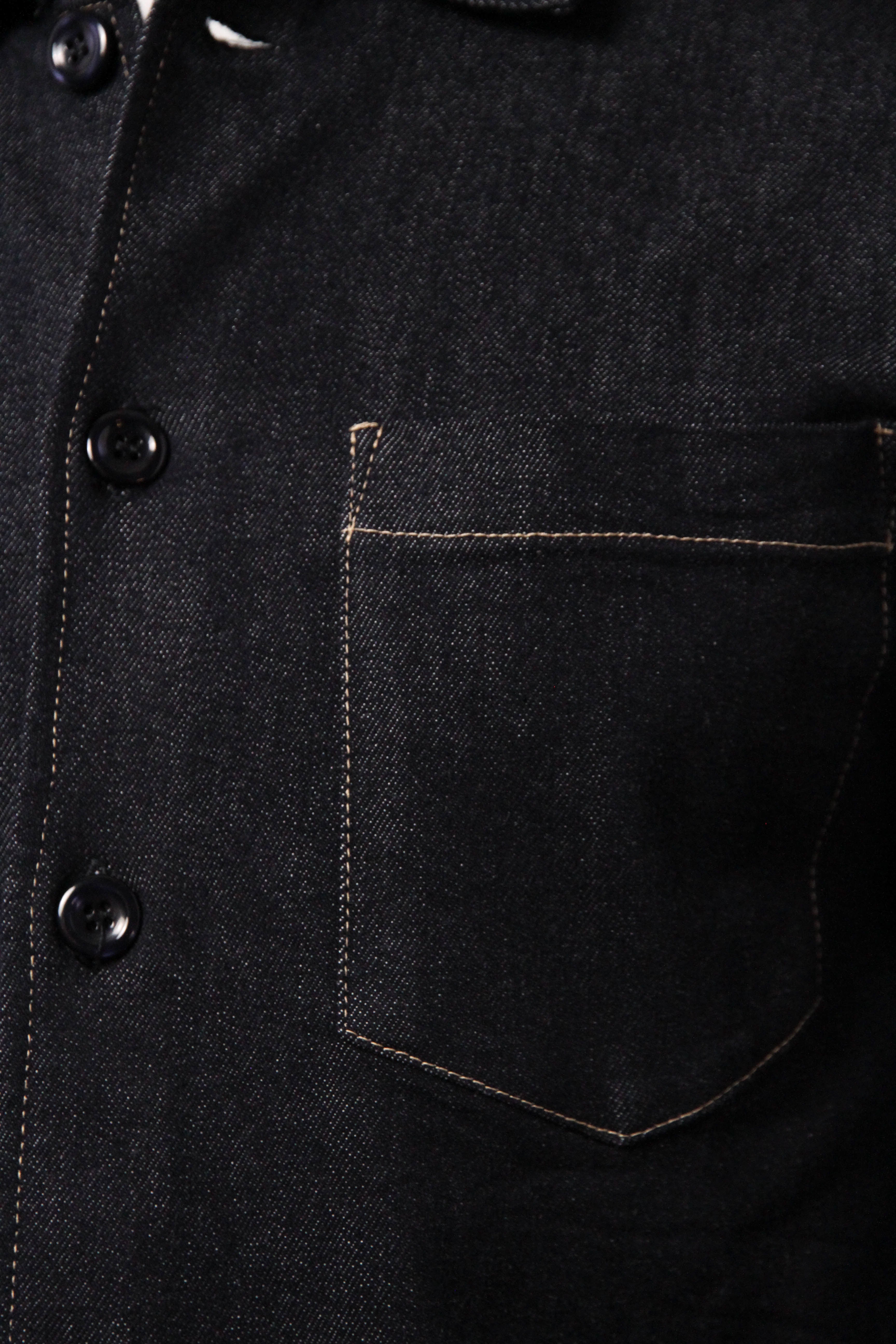 Bart Denim Button Overshirt - EverBlue