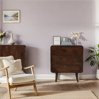 Franklin Dark Mango Wood Chest Of 3 Drawers
