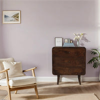 Franklin Dark Mango Wood Chest Of 3 Drawers