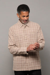 Seaton Overshirt - Stone Ecru