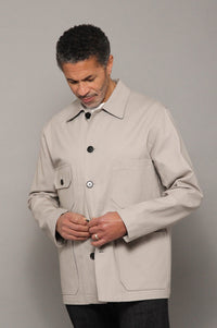 James Four Pocket Jacket - Showerproof Putty