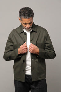 Marchant Unlined Shacket - Showerproof Olive