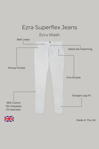 Ezra Jean - Ecru Wash Superflex
