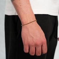 Wheat Bracelet (Gold) 3mm