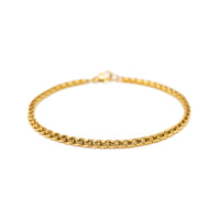 Wheat Bracelet (Gold) 3mm