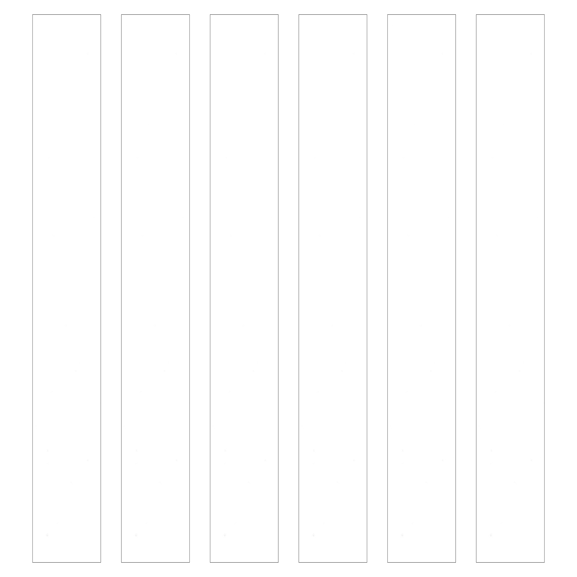 White Paper Chain Card Strips. 5 Meter / 16 Feet Long. Wedding Party Decor