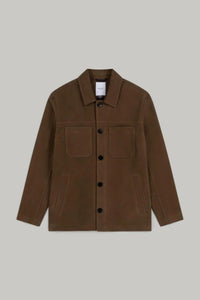 Wilkes Shacket - Camel Moleskin