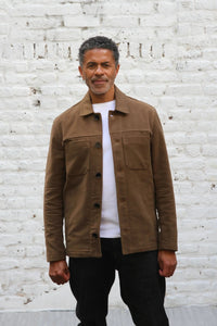 Wilkes Shacket - Camel Moleskin