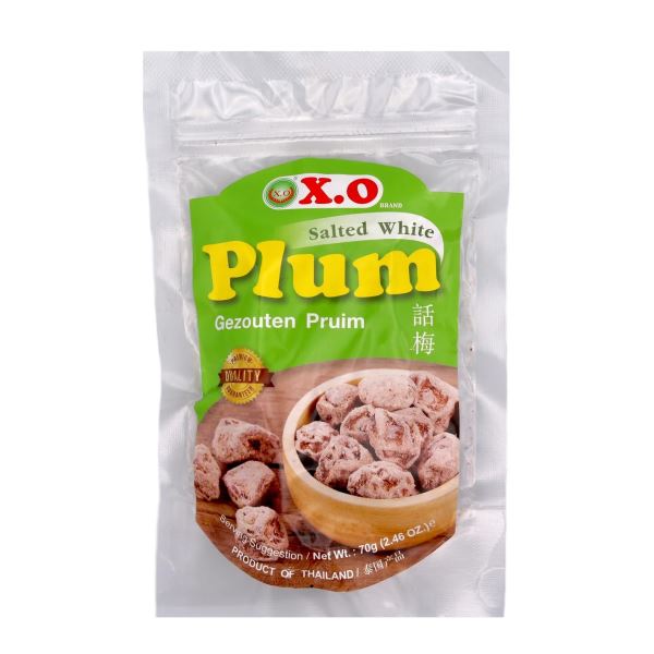 X.O Salted White Plum 70g