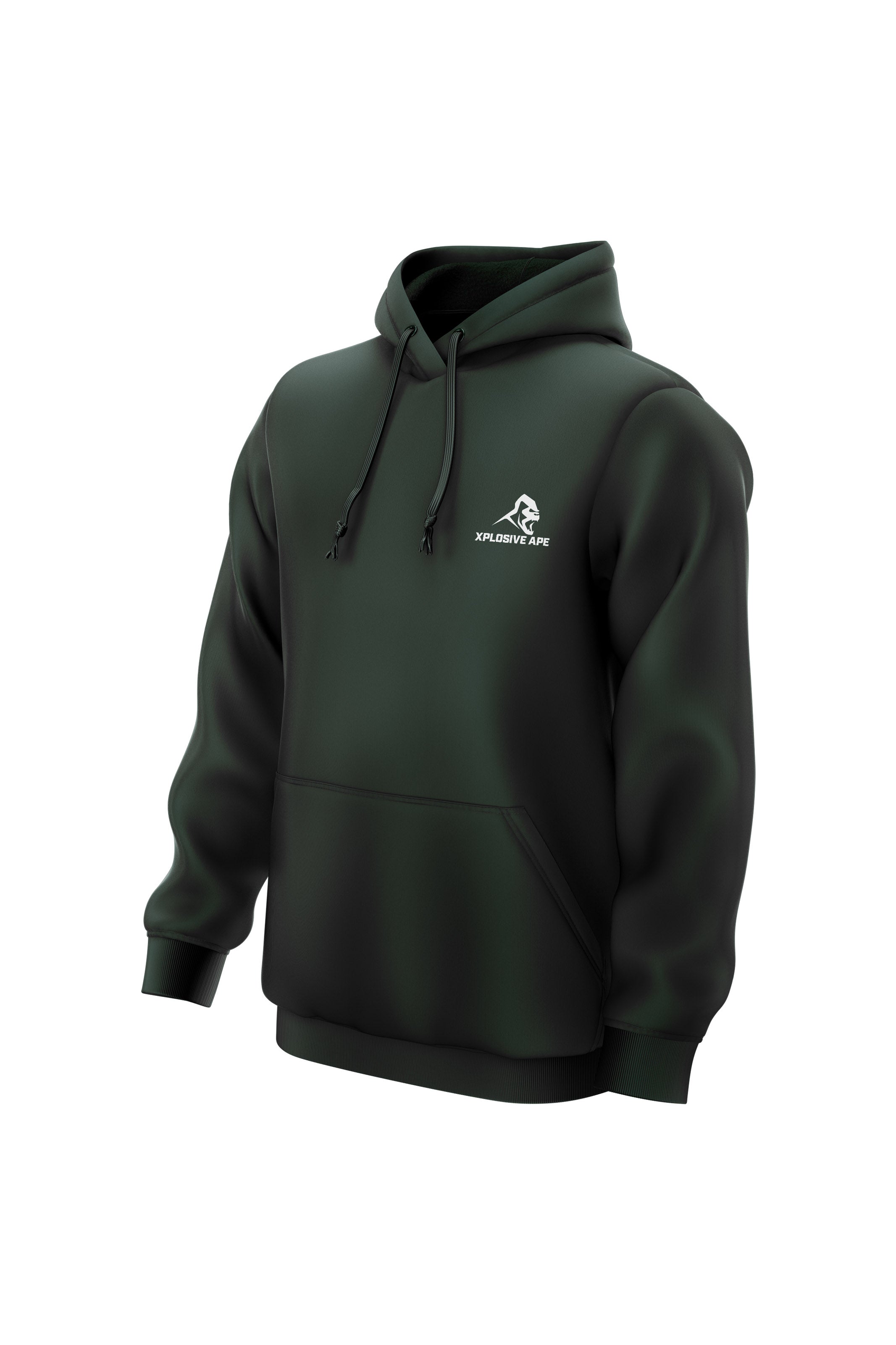 XAPE Prime String Hoodie - Forest Green