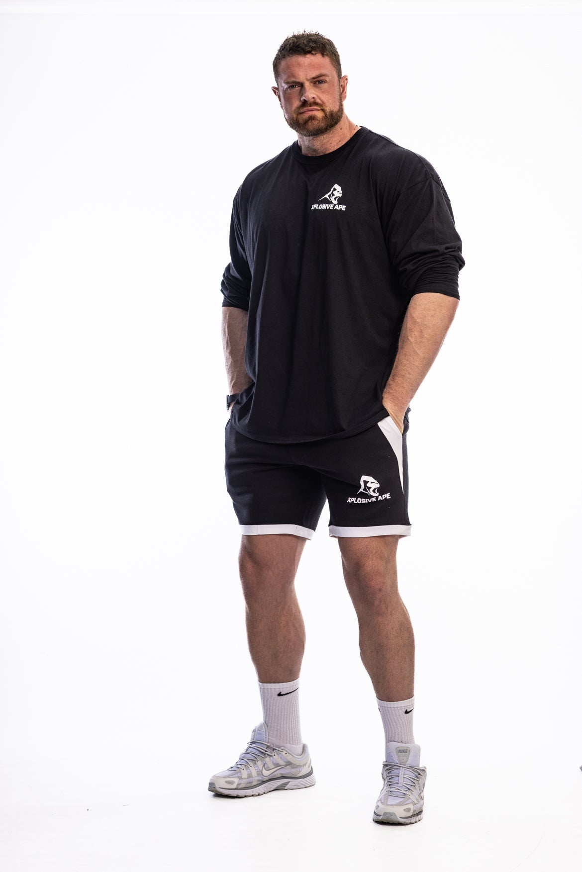 XAPE Varsity Shorts - Black