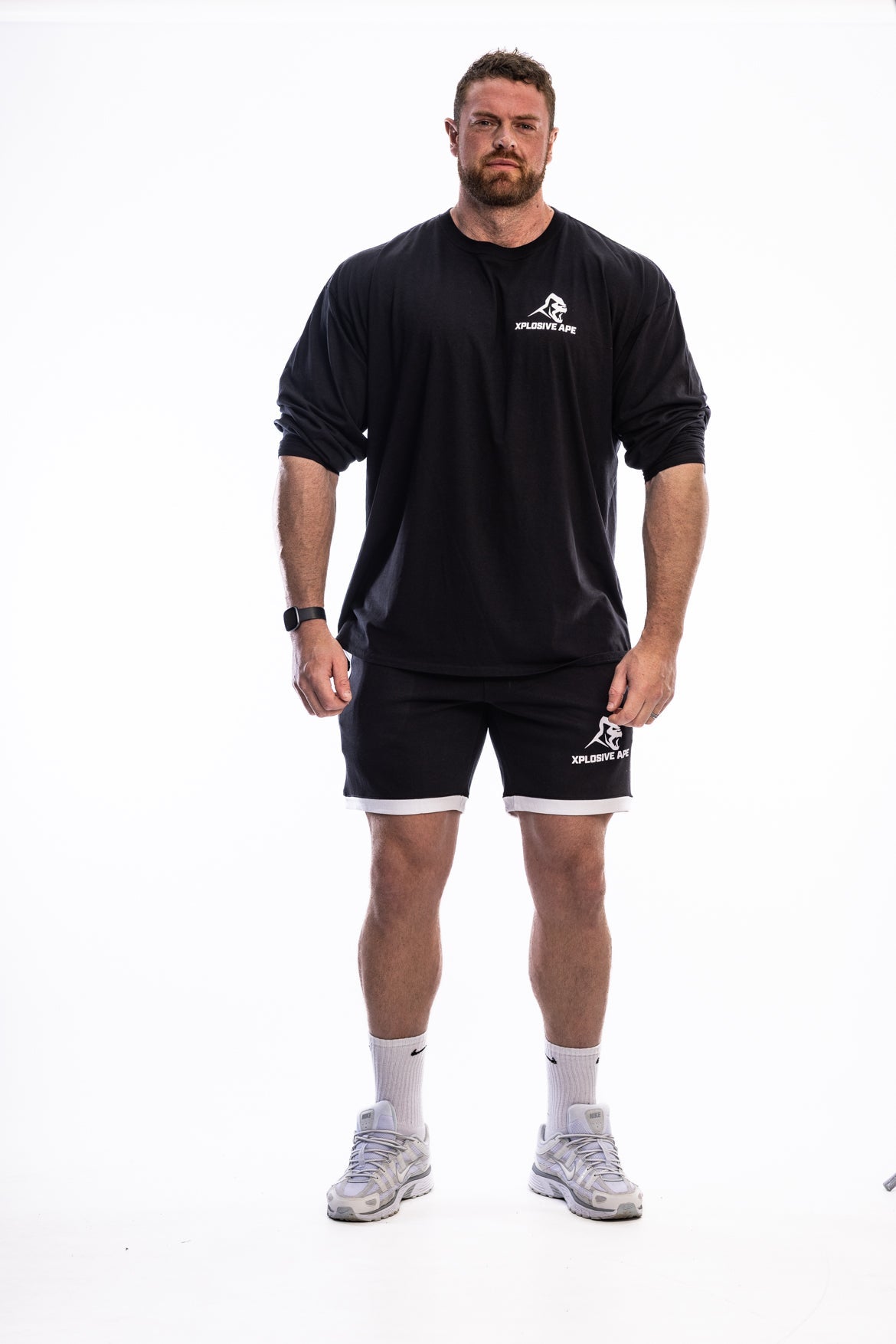 XAPE Varsity Shorts - Black