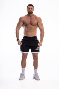 XAPE Varsity Shorts - Black