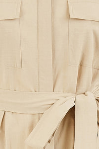 Yumi Stone Utility Relaxed Fit Jumpsuit
