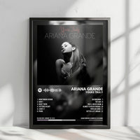 Ariana Grande "Yours Truly" Album Cover Poster - with Complete Tracklist