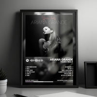 Ariana Grande "Yours Truly" Album Cover Poster - with Complete Tracklist