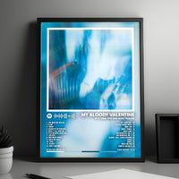 My Bloody Valentine "EPs 1988-1991" Album Cover Poster - with Complete Tracklist