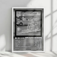 Rage Against the Machine "Rage Against the Machine" Album Cover Poster - with Complete Tracklist