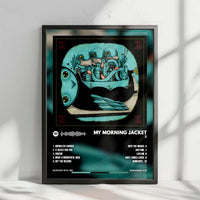 My Morning Jacket "Z" Album Cover Poster - with Complete Tracklist